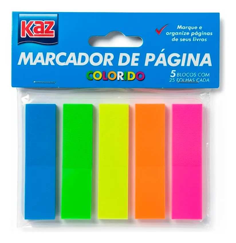 ADESIVO MARCA PAGINA KAZ 4301